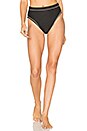 view 1 of 4 LA MER ハイウエストボトム in Black