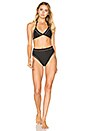 view 4 of 4 LA MER ハイウエストボトム in Black
