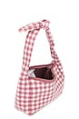 view 4 of 4 Gingham Knit Purse in Mauve