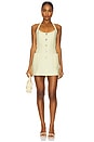 view 2 of 5 Dannika Dress With Bolero in Soft Yellow