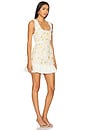 view 2 of 4 Jasmine Dress in Yellow Fleur