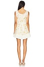 view 3 of 4 Jasmine Dress in Yellow Fleur