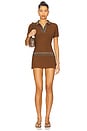 view 1 of 3 Allea Dress in Chocolate