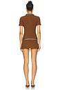 view 3 of 3 Allea Dress in Chocolate