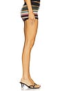 view 3 of 6 Bella Short in Multi Crochet Stripe