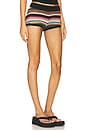 view 2 of 6 Elle Short in Rio Stripe