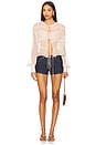 view 4 of 4 Violetta Top in Cotton Candy