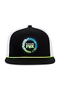 view 1 of 2 x Kawasaki Snapback Hat in Black