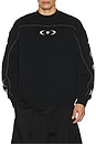 view 2 of 5 SUDADERA IMAGE in Black