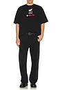 view 4 of 4 x Honda Oversized Tee in Black