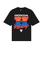 view 4 of 4 x Honda Midweight Tee in Black