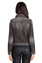 view 4 of 7 Armanda Denim Jacket in Dirty Black
