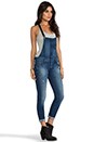 view 2 of 5 Hipster Overall with Leather Strap in Japan Blue