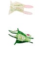 view 3 of 3 Tini Time Claw Clip Set in Multi