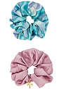 view 2 of 2 Low Tide Scrunchie Set in Multi