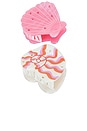 view 1 of 3 Shell Beach Claw Clip Set in Multi