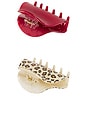 view 4 of 3 SET DE PINZAS CHEETAH in Multi