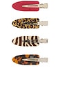 view 2 of 2 Wild Child Hair Clips Set in Multi