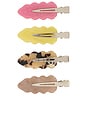 view 2 of 2 Wavy Hair Clip Set in Multi