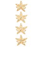 view 1 of 4 Starfish Napkin & Ring Set in 