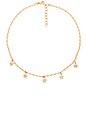 view 2 of 2 ЧОКЕР TWILIGHT in Gold