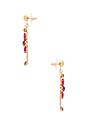 view 2 of 2 Madonna Earrings in Purple