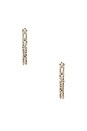 view 2 of 2 Magic Touch Hoops in Gold
