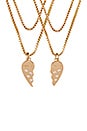 view 1 of 5 COLLIER BFF DUO in Gold