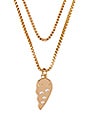 view 3 of 5 COLLIER BFF DUO in Gold