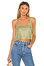 view 1 of 5 x REVOLVE After Party Tank in Lime Crystal & Gold