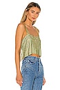 view 2 of 5 x REVOLVE After Party Tank in Lime Crystal & Gold