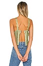 view 3 of 5 x REVOLVE After Party Tank in Lime Crystal & Gold