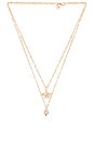 view 1 of 2 You're My Angel Prelayer Necklace in Gold