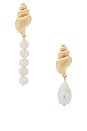 view 1 of 2 BOUCLES D'OREILLES FOR LOVE & LEMONS NANTUCKET in Gold