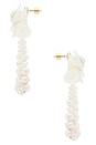 view 2 of 2 PENDIENTES VISTOSOS FOR LOVE & LEMONS TIDAL TREASURE in Ivory