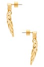 view 2 of 2 Beverly Earrings in Gold