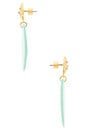view 2 of 2 Oahu Earrings in Gold & Blue
