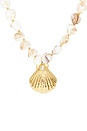 view 2 of 2 Catalina Necklace in Pearl & Gold