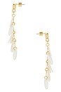 view 2 of 2 Tahiti Earrings in Ivory
