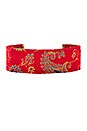 view 2 of 4 Shanghai Choker in Red