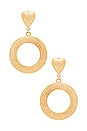 view 1 of 2 BOUCLES D'OREILLES OH MY in Gold