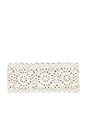 view 3 of 3 Amore Crochet Headband in White