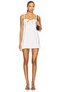 view 1 of 3 Paris Poplin Mini Dress in Daisy White