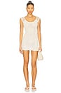 view 1 of 3 Kai Crochet Mini Dress in Sand Dollar