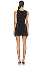 view 3 of 4 Ellie Cloud Knit Mini Dress in Black