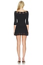 view 3 of 3 MINI VESTIDO PUNTO KAIA CLOUD in Black