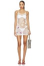 view 1 of 5 VESTIDO APOLLO CROCHET MINI in Tanlines