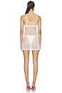 view 4 of 5 VESTIDO APOLLO CROCHET MINI in Tanlines