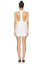 view 3 of 5 X JENNIE Bianca Cotton Jersey Mini Dress in Optic White