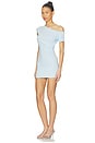 view 4 of 4 X JENNIE Jen Modal Mini Dress in Powder Blue